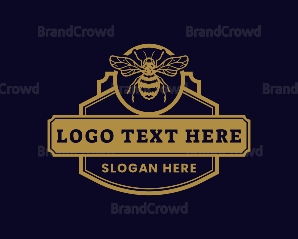 Bee Bumblebee Insect Logo