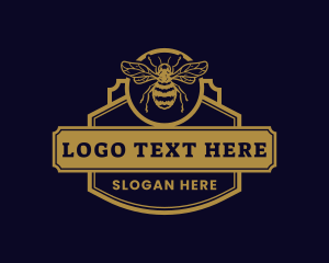 Sting - Bee Bumblebee Insect logo design