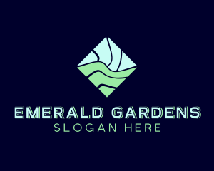 Gardening Landscaping Lawn logo design