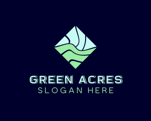 Mowing - Gardening Landscaping Lawn logo design
