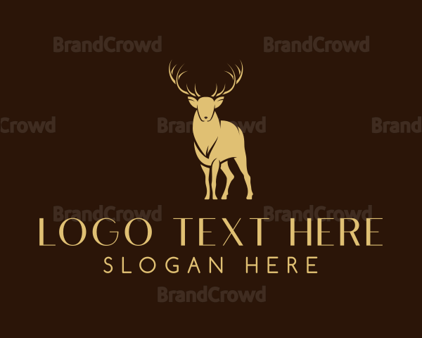 Gold Forest Elk Logo