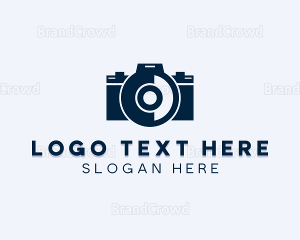 DSLR Camera Lens Logo