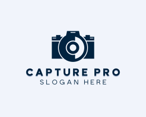 Dslr - DSLR Camera Lens logo design