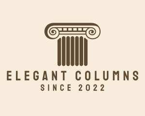 Legal Office Column logo design