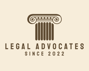 Legal Office Column logo design