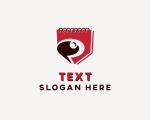 Social Notepad Chat logo design