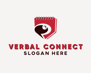 Language - Social Notepad Chat logo design