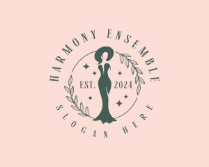 Ensemble - Fashion Wreath Dress logo design