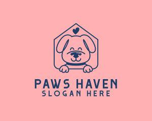 Animal Dog Love logo design