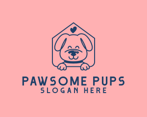 Animal Dog Love logo design