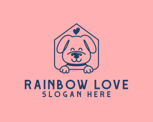 Animal Dog Love logo design