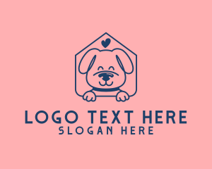Pup - Animal Dog Love logo design