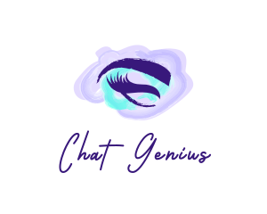 Feminine Eyelashes Cosmetics  Logo