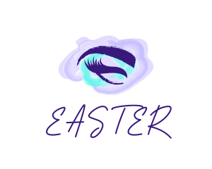 Eyelashes - Feminine Eyelashes Cosmetics logo design