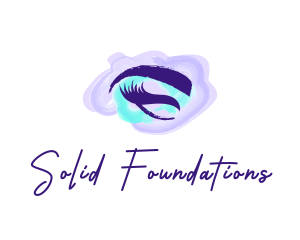 Model - Feminine Eyelashes Cosmetics logo design