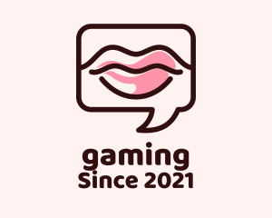 Makeup - Lipstick Makeup Chat logo design