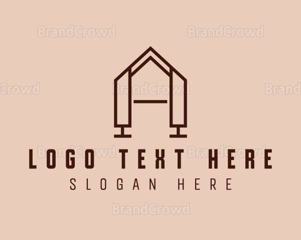 Home Builder Letter A Logo