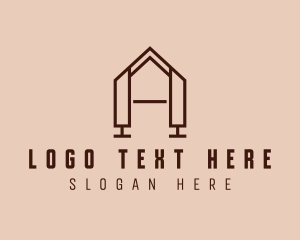 Home - Home Builder Letter A logo design