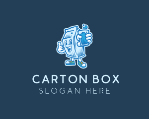 Carton - Milk Carton Drink logo design