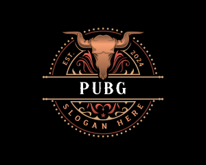 Buffalo - Bull Ranch Farm logo design