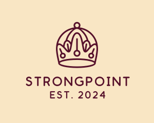 Pageant - Royal Monarch Crown logo design