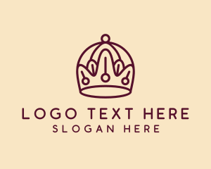 Premium - Royal Monarch Crown logo design