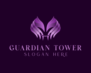 Guardian Angel Wings logo design