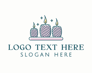 Light - Aromatherapy Scented Candle logo design