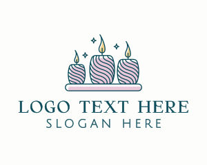 Aromatherapy Scented Candle Logo