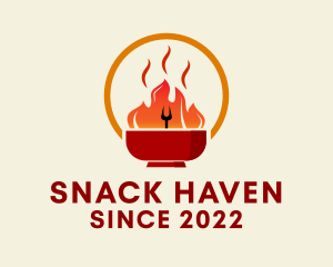 Spicy Barbecue Restaurant  logo design