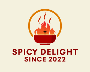 Spicy - Spicy Barbecue Restaurant logo design