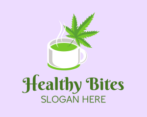 Hemp Vegan Juice logo design