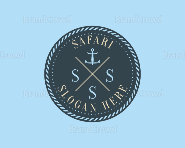 Nautical Anchor Brand Logo