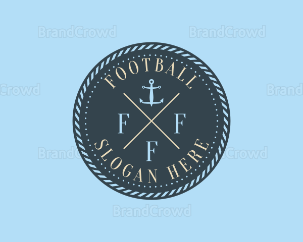 Nautical Anchor Brand Logo