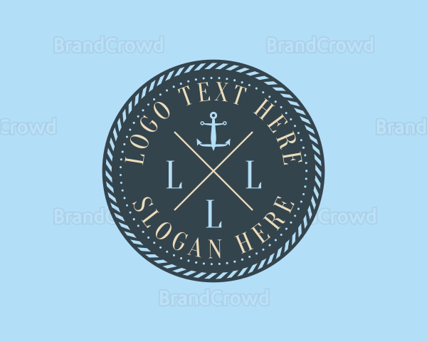 Nautical Anchor Brand Logo