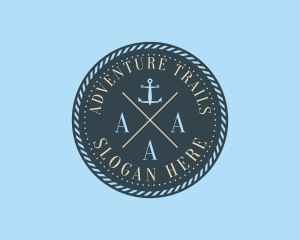 Nautical Anchor Brand logo design