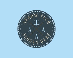 Nautical Anchor Brand logo design