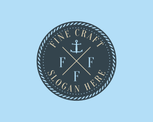 Nautical Anchor Brand logo design