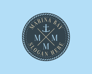 Nautical Anchor Brand logo design