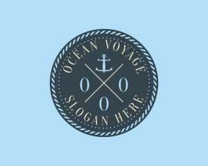 Nautical Anchor Brand logo design