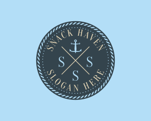 Nautical Anchor Brand logo design