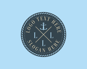 Nautical Anchor Brand Logo