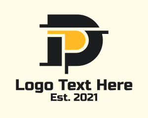 Construction - Letter D Construction logo design