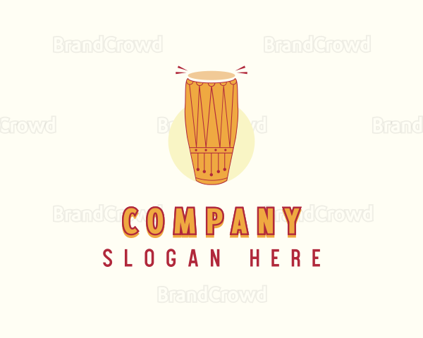 Conga African Drum Logo