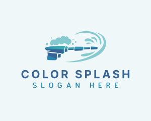 Sanitation Pressure Washing logo design