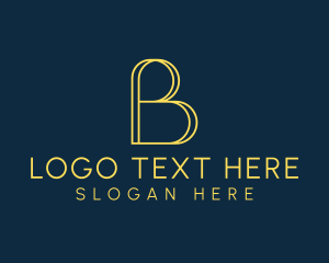Minimalist - Professional Business Corporate Letter B logo design