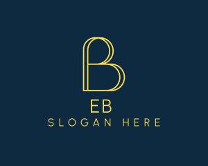 Geometric - Professional Business Corporate Letter B logo design