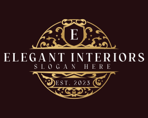 Luxury Elegant Ornamental logo design