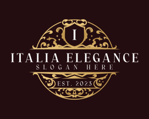 Luxury Elegant Ornamental logo design