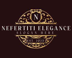 Luxury Elegant Ornamental logo design